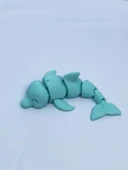 3D Hareketli Yunus Figürlü Oyuncak - Turkuaz - 5