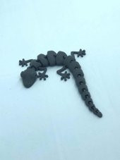 3D Hareketli Oyuncak Kertenkele - Gri - 2