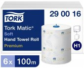 Tork Matic Hareketli Havlu Advanced 100 mt. x 6 Rulo, 21 cm., %100 Selüloz (290016) - 1