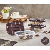 TransForMacion ChocoBox 3x800 ml Saklama Kabı - 1