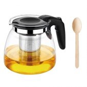 TransForMacion 900 Ml Süzgeçli French Press Cam Demlik Kaşık Hediyeli - 1