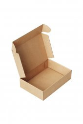 E-ticaret Paketleme Kargo Taşıma Kutusu 32x22x12 Cm Esmer 200 Adet - 1