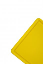 Türkay Kesim Tahtası Polietilen Oluklu Plastik Levhası Sarı 32,5x26,5x1 cm - 1