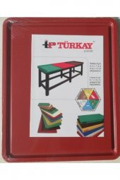 Türkay Kırmızı Polietilen Oluklu Kesme Tahtası 265 X 325 X 1cm thumbnail 2