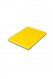 Polietilen Kesim Tahtası 30x50x2 Cm Sarı - 1