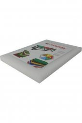 Polietilen Kesim Tahtası 30x50x4 Cm Beyaz - 1