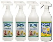 Poxy Fayans Temizleyici 1 Kg 3 Adet & Poxy Limonlu Yağ Çözücü 1 Kg 1 Adet - 1