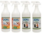 Poxy Genel Temizlik 1 Kg 2 Adet & Poxy Ağır Yağ Çözücü 1 Kg 2 Adet - 1
