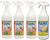 Poxy Genel Temizlik 1 Kg 3 Adet & Poxy Limonlu Yağ Çözücü 1 Kg 1 Adet - 1
