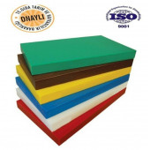 Türkay Polietilen Kesim Tahtası Et Meyve Kesme Levhası 30x50x2 cm - 1