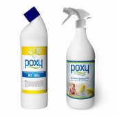 Poxy Fayans Temizleyici 1000 ml + Poxy Wc Jell 1000 ml SET - 1