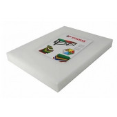 Türkay Plastik Beyaz Polietilen Kesme Tahtası 40x25x2 - 1