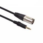 3 Pin XLR Erkek to 3.5 mm Stereo Erkek Kablo 3 Metre - 1
