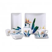 KORKMAZ A8585 LİNK COLL 28 P KAHVALTI TAKIMI(KARE) - 1