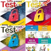 ÇIPA ALMANCA A1 SEVİYE SELFİE TEST + HİKAYE SETİ TOPLAM 7 KİTAP - 1