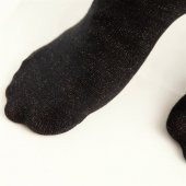 Diyabetik Terapatik Soket Erkek Siyah Gümüş Çorap 40-44 - 3