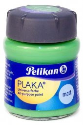 Pelikan Plaka Boyası 50 ml Sarı-Yeşil - 1