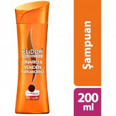 Elidor Şampuan 200ML Anında Onarıcı Bakım (Turuncu) (6 Lı Set) - 2