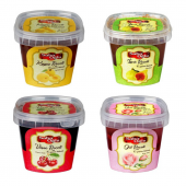 SABIROĞLU 800 GR PLS KOVA REÇEL KAYISI-İNCİR-VİŞNE-GÜL - 1