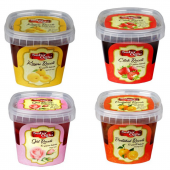 SABIROĞLU 800 GR REÇEL PLS KOVA GÜL-ÇİLEK-PORTAKAL-KAYISI - 1