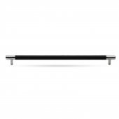 Çekmece Mutfak Dolap Kulpu Kulbu 384 mm Siyah Krom Metal Kulp - 5
