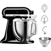 KitchenAid Artisan 5KSM185PSEOB Onyx Black 4.8 Litre Stand Mikser thumbnail 2