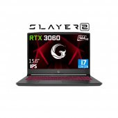 Game Garaj Slayer2 D5 7-3060 C1 Intel Core i7 12700H 16GB RAM 500GB SSD 6GB RTX3060 15.6" FHD IPS 144Hz FreeDos Oyuncu Dizüstü Bilgisayar + Çanta - 1