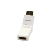 HDMI A ERKEK - HDMI A DİŞİ AÇILI BAĞLANTI ADAPTÖR - 1
