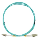 FİBER PATCH CORD LC-LC MM DUPLEX 50/125 OM4 2 MT - 1