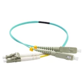 FİBER PATCH CORD SC-LC MM DUPLEX 50/125 OM3 0.30 MT - 4