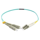 FİBER PATCH CORD SC-LC MM DUPLEX 50/125 OM3 0.30 MT - 1