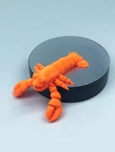 3D Hareketli Istakoz Figürlü Oyuncak - Turuncu thumbnail 7