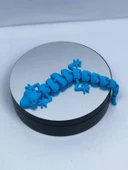 3D Hareketli Oyuncak Kertenkele - Mavi thumbnail 5