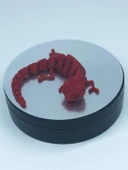 3D Hareketli Bukalemun Figürlü Oyuncak - Kırmızı - 1