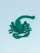 3D Hareketli Akrep Figürlü Oyuncak -Yeşil thumbnail 1