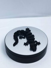 3D Hareketli Oyuncak Kertenkele - Siyah thumbnail 2