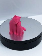 3D Anne ve Yavru Kedi Figürlü Biblo / Oyuncak - 6