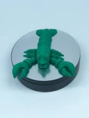 3D Hareketli Istakoz Figürlü Oyuncak - Yeşil thumbnail 3