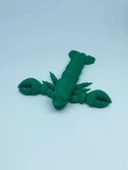 3D Hareketli Istakoz Figürlü Oyuncak - Yeşil thumbnail 2