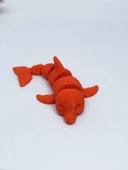 3D Hareketli Yunus Figürlü Oyuncak - Turuncu - 2