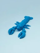 3D Hareketli Istakoz Figürlü Oyuncak - Mavi - 3