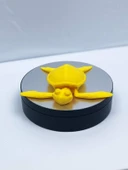 3D Hareketli Kaplumbağa Figürlü Oyuncak - Sarı thumbnail 3