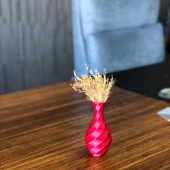 Modern Mini Vazo 15cm Kırmızı - 2