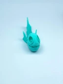 3D Hareketli Balık Figürlü Oyuncak - Turkuaz - 5
