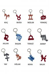 Yay Burcu Anahtarlık Kırmızı thumbnail 2