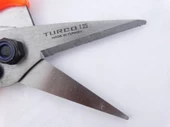 Turco T25 Çok Amaçlı Düz Tırtıklı Köşebent Makası 21cm - 2