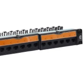 PATCH PANEL UTP CAT6 24 PORT ÇEVİRMELİ DOLU - 1