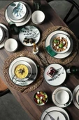 Keramika Keraart Çiçek Bahçesi Yemek Takımı 24 Parça 6 Kişilik 18938 -39-40-41-42-43-68 - 5