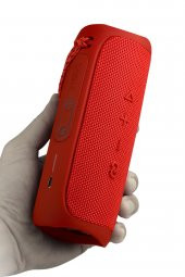 Boom Kırmızı Taşınabilir Ses Bombası Kablosuz Bluetooth Hoparlör Speaker Yüksek Ses Çoklu Bağlantı - 4