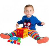 Enhoştoys 22 Parça Bultak Oyuncak Bul Tak Çok Renkli Puzzle 1-3 Yaş - 3